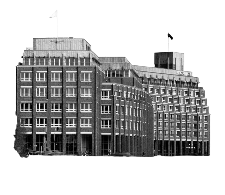 Het Steigenberger Hotel op de Fleetinsel